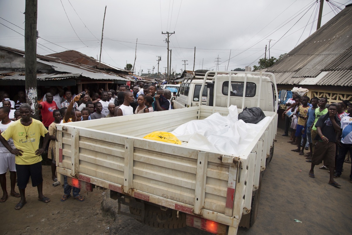 Picking Up Bodies in Monrovia